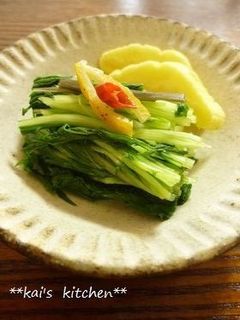 手作り◇水菜のお漬物-レシピのメイン写真