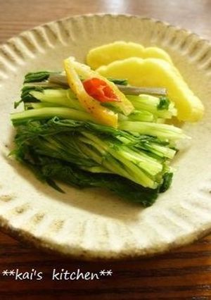 手作り◇水菜のお漬物-レシピのメイン写真