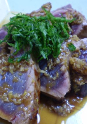 鰹の和風ステーキ-レシピのメイン写真