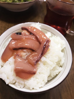 塩辛ご飯-レシピのメイン写真