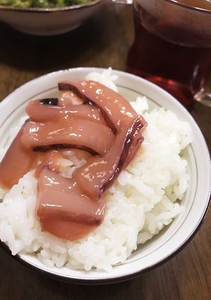 塩辛ご飯-レシピのメイン写真
