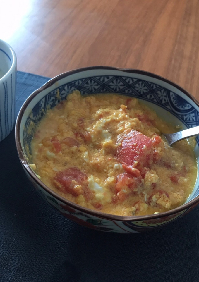 とろとろ卵とトマトの炒め物-レシピのメイン写真