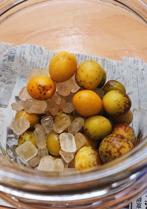 梅黒酢シロップ-レシピのメイン写真