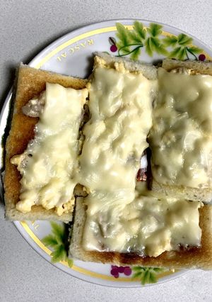 ツナマヨパン-レシピのメイン写真