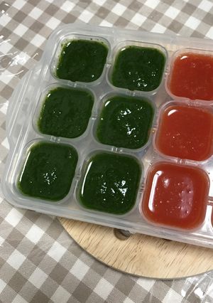 離乳食初期＊チンゲン菜＊葉物野菜-レシピのメイン写真