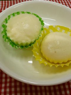 【保育園のおやつ】米粉蒸しパン-レシピのメイン写真