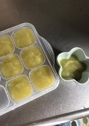 離乳食初期＊フリージング＊茄子のペースト-レシピのメイン写真