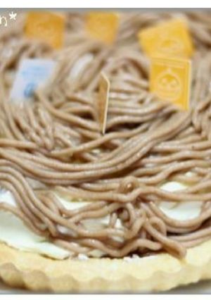 モンブランタルト-レシピのメイン写真
