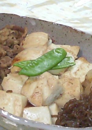 豆腐のスキヤキ風煮物-レシピのメイン写真