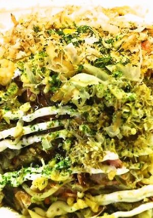 いちいち茹でない　時短　お好み焼パスタ-レシピのメイン写真