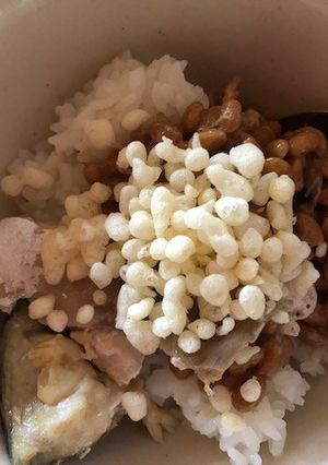 納豆とサバのまぜご飯-レシピのメイン写真