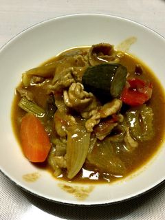 夏野菜のカレー煮-レシピのメイン写真