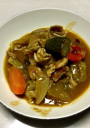 夏野菜のカレー煮-レシピのメイン写真