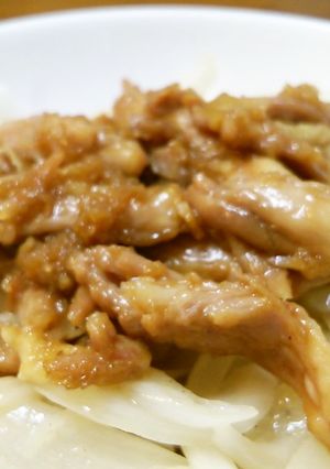 せせり甘辛丼。-レシピのメイン写真