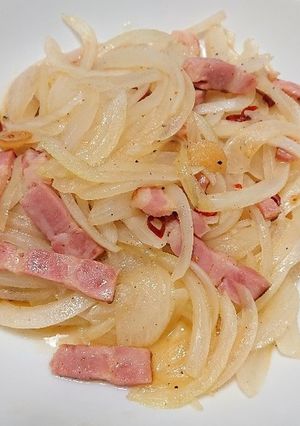 玉ねぎのペペロンチーノ-レシピのメイン写真