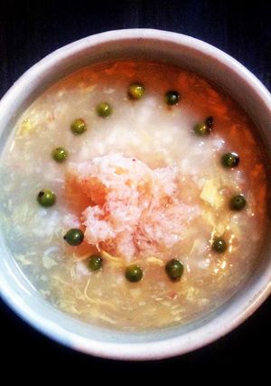生胡椒のカニ雑炊-レシピのメイン写真