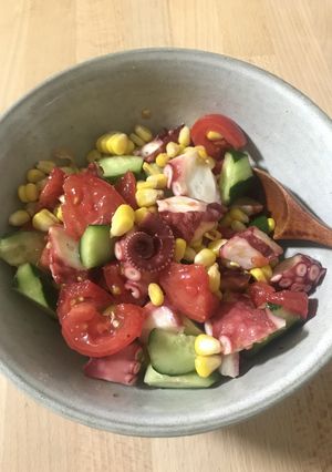 夏野菜のチョップドサラダ-レシピのメイン写真