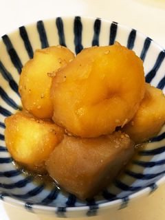 ジャガイモの煮っころがし!バター風味!-レシピのメイン写真