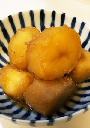 ジャガイモの煮っころがし！バター風味！-レシピのメイン写真