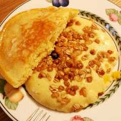 รูปของ 蒸しパンケーキ