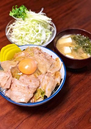 伝説のすた丼！限りなく近く簡単に再現！-レシピのメイン写真