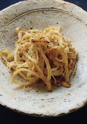 簡単おつまみ油揚げとさきイカのサッと炒め-レシピのメイン写真