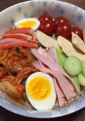 盛岡冷麺彩り風!(^^)!-レシピのメイン写真