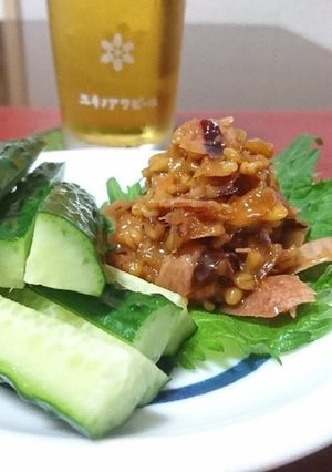 もろみ味噌と、鰹節と、-レシピのメイン写真
