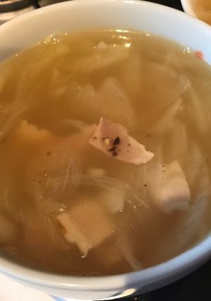 新玉ねぎとベーコンスープ-レシピのメイン写真