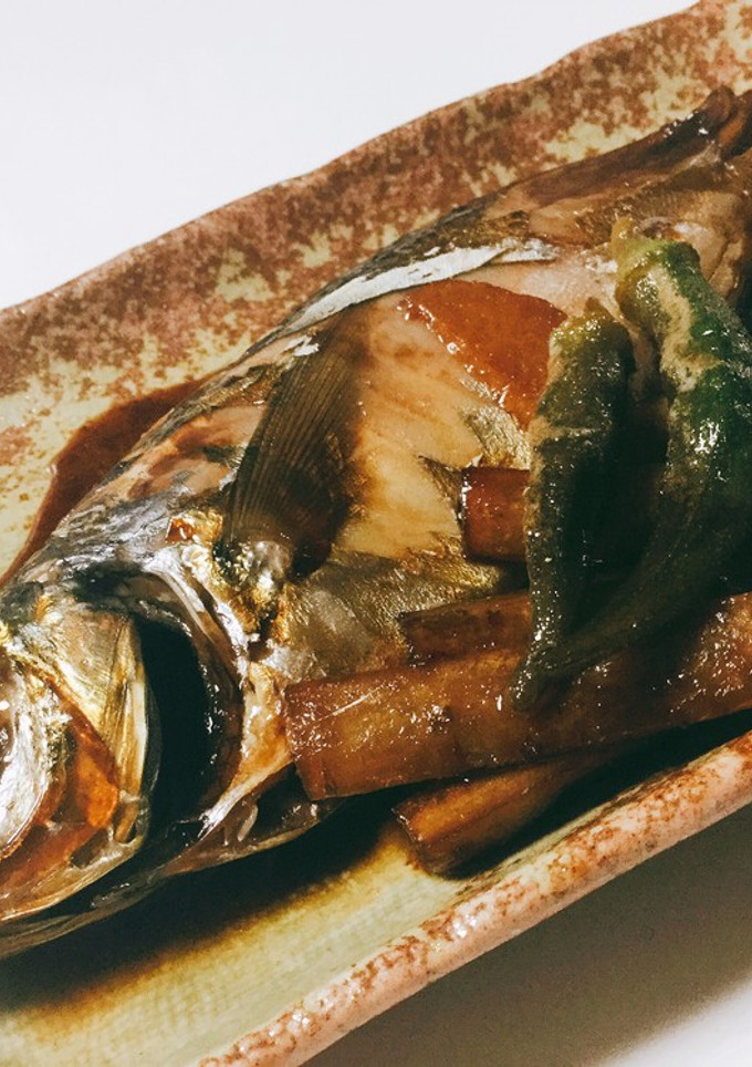 どんちっち鯵の煮付け-レシピのメイン写真