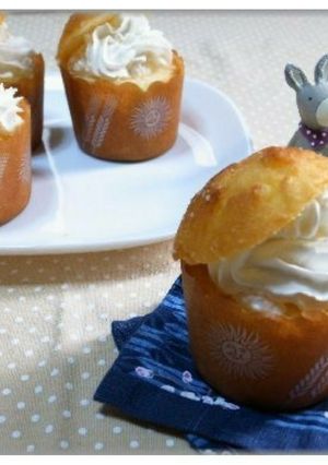 カルピスクリームのカップケーキ-レシピのメイン写真