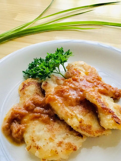 鶏胸肉焼きを梅ダレで-レシピのメイン写真