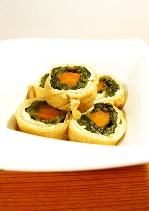 ほうれん草の信田巻煮-レシピのメイン写真