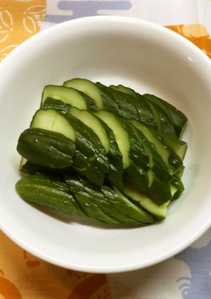 きゅうりの糠漬け～発酵ぬかどこ使用-レシピのメイン写真