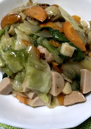 レタスの中華丼-レシピのメイン写真