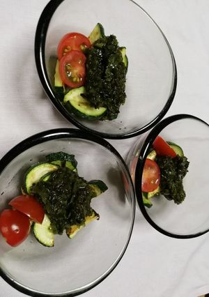 簡単よ。焼ズッキーニとネバネバポン酢がけ-レシピのメイン写真