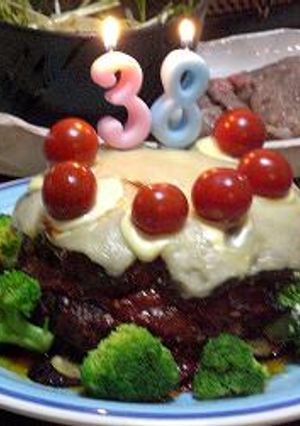 ハンバーグ☆ケーキ-レシピのメイン写真