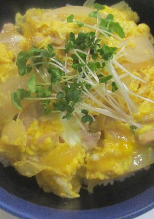 うちの親子丼-レシピのメイン写真