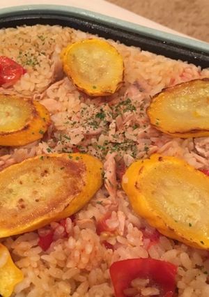 サフラン不要！ホットプレートでパエリア-レシピのメイン写真