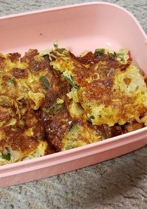 超簡単！具だくさんオープンオムレツ-レシピのメイン写真