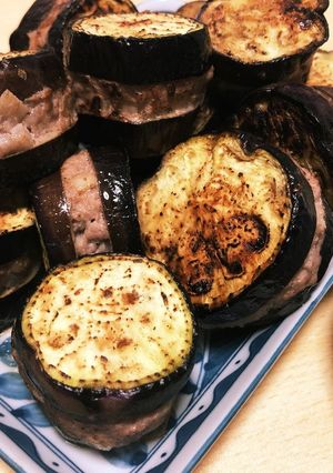 なすのはさみ焼き-レシピのメイン写真