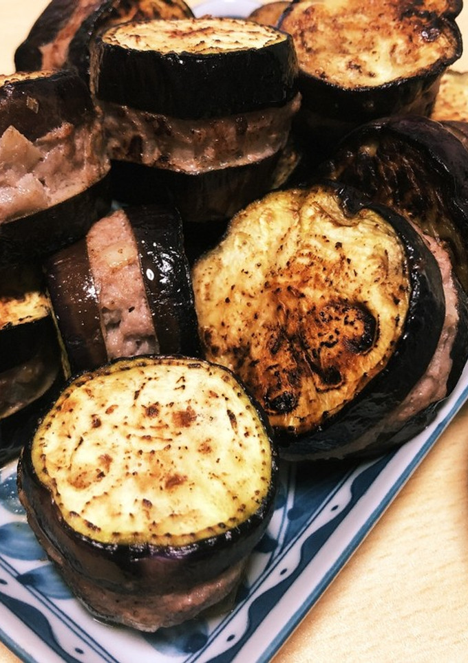 なすのはさみ焼き-レシピのメイン写真