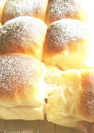 ふわふわモチモチちぎりパン　20㎝角-レシピのメイン写真