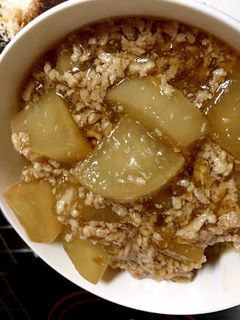 大根のそぼろあん-レシピのメイン写真