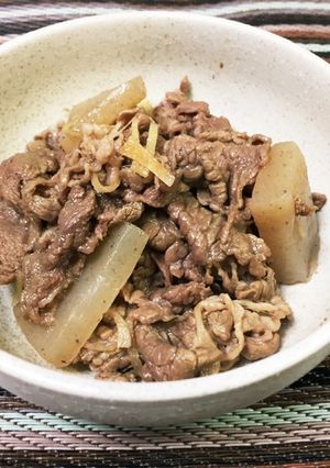 牛肉とコンニャクの炒め煮-レシピのメイン写真