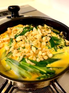 韮と豆腐の卵とじ-レシピのメイン写真