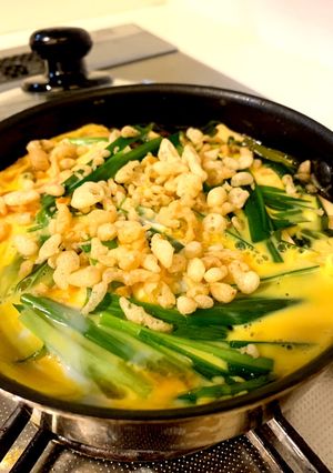 韮と豆腐の卵とじ-レシピのメイン写真
