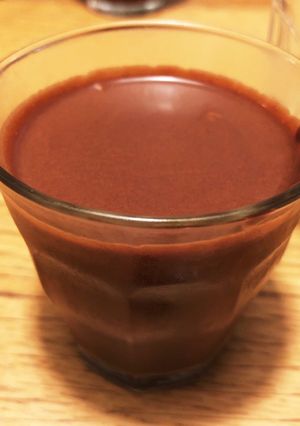 水で作るチョコのムース-レシピのメイン写真