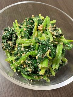 ほうれん草の胡麻和え-レシピのメイン写真