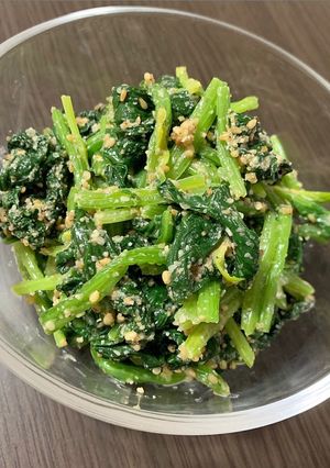 ほうれん草の胡麻和え-レシピのメイン写真